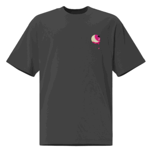 Cherry Eyes Oversized Faded T-shirt