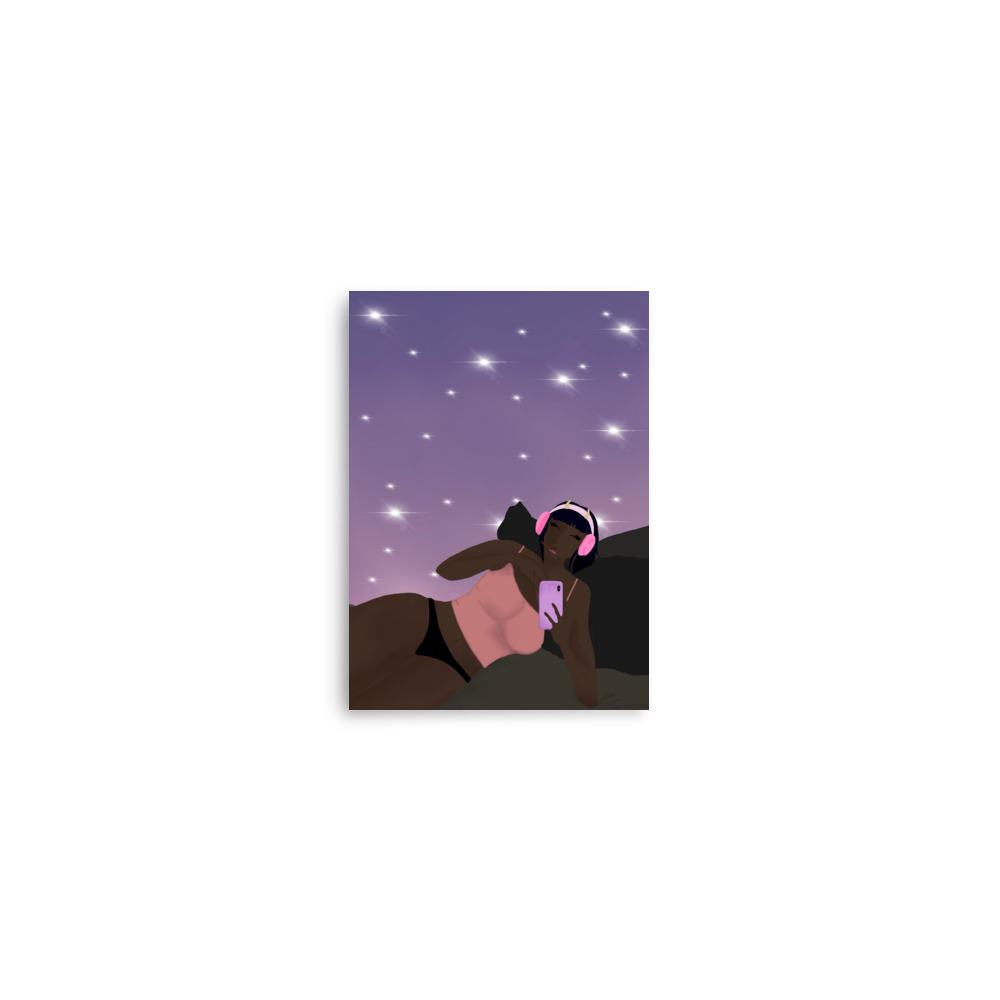 'Tudes and Tunes Print
